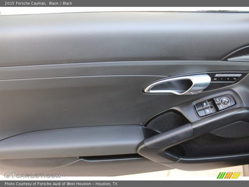 Black / Black 2015 Porsche Cayman