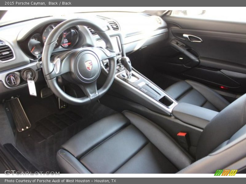 Black / Black 2015 Porsche Cayman