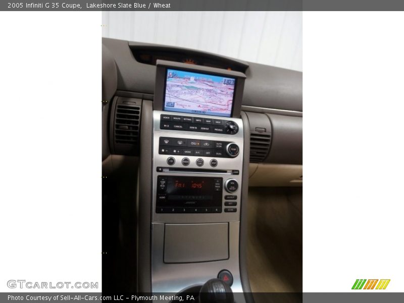 Lakeshore Slate Blue / Wheat 2005 Infiniti G 35 Coupe