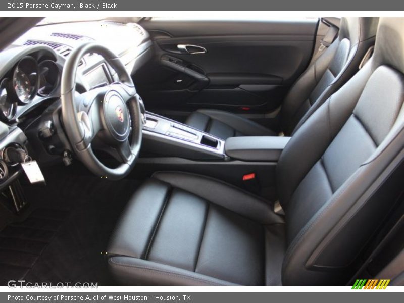 Black / Black 2015 Porsche Cayman