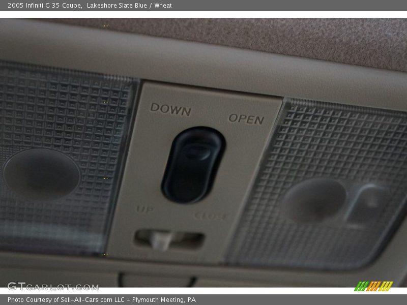 Lakeshore Slate Blue / Wheat 2005 Infiniti G 35 Coupe