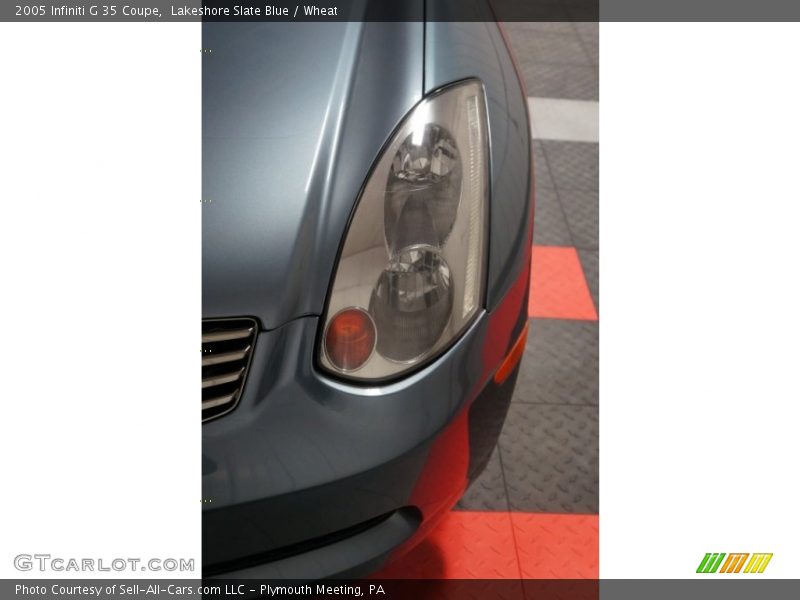 Lakeshore Slate Blue / Wheat 2005 Infiniti G 35 Coupe