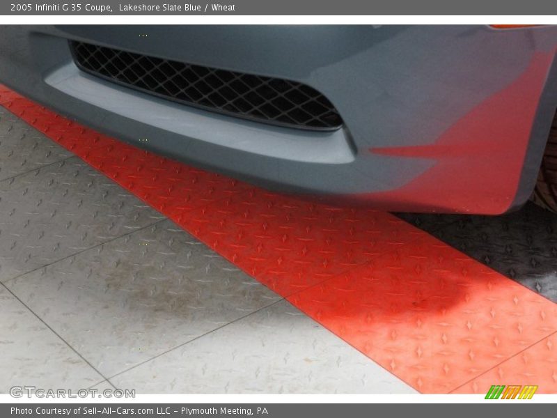 Lakeshore Slate Blue / Wheat 2005 Infiniti G 35 Coupe