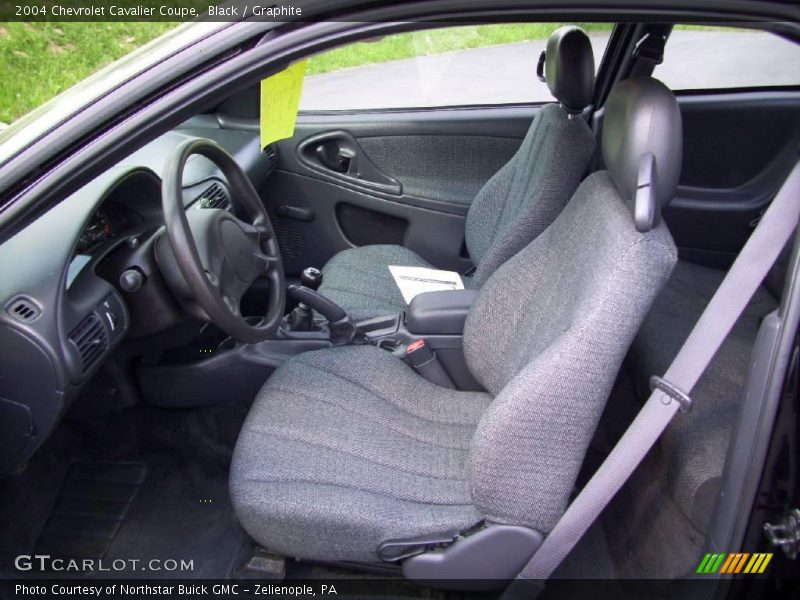 Black / Graphite 2004 Chevrolet Cavalier Coupe
