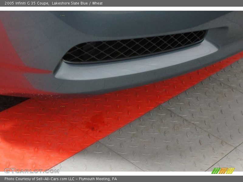 Lakeshore Slate Blue / Wheat 2005 Infiniti G 35 Coupe