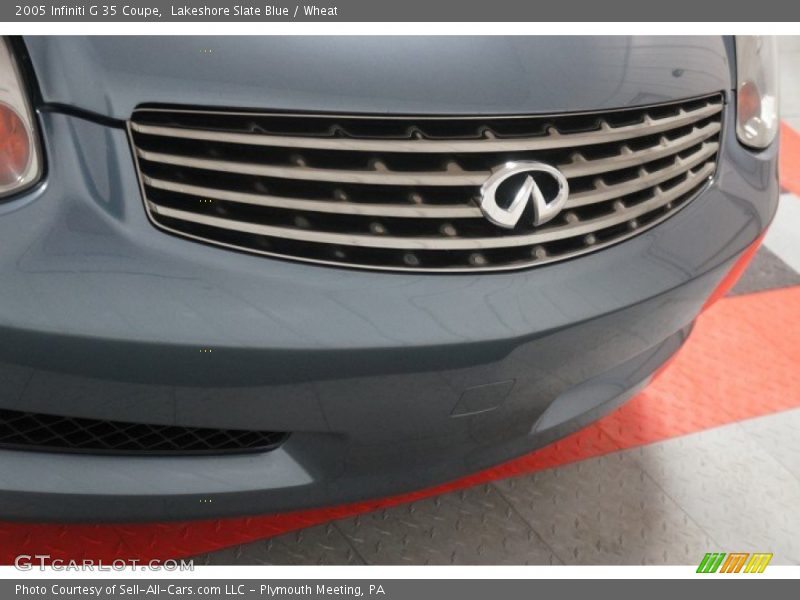 Lakeshore Slate Blue / Wheat 2005 Infiniti G 35 Coupe
