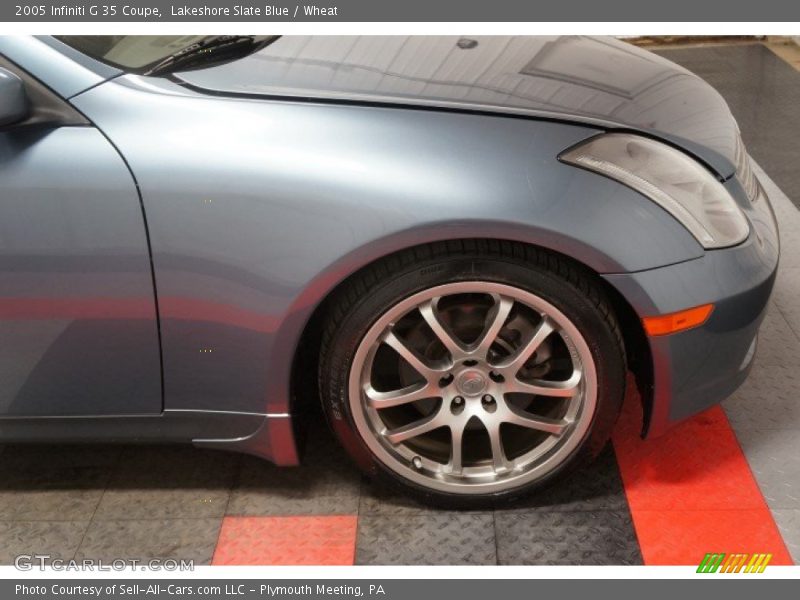 Lakeshore Slate Blue / Wheat 2005 Infiniti G 35 Coupe