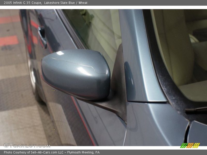 Lakeshore Slate Blue / Wheat 2005 Infiniti G 35 Coupe