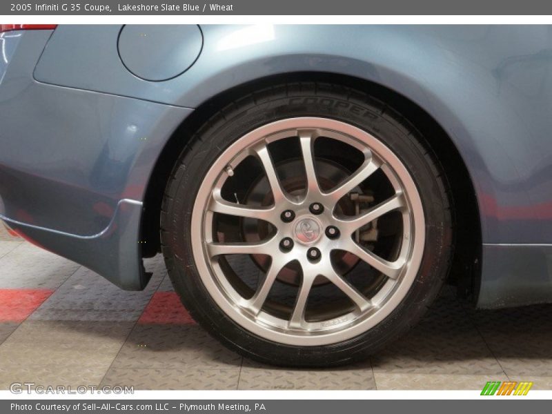 Lakeshore Slate Blue / Wheat 2005 Infiniti G 35 Coupe