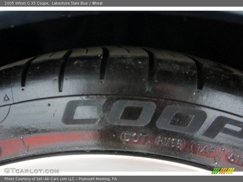 Lakeshore Slate Blue / Wheat 2005 Infiniti G 35 Coupe