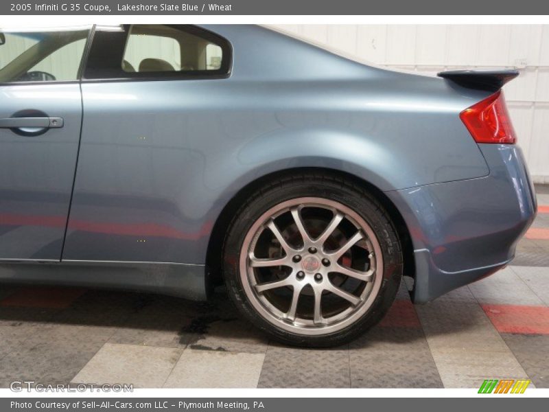Lakeshore Slate Blue / Wheat 2005 Infiniti G 35 Coupe
