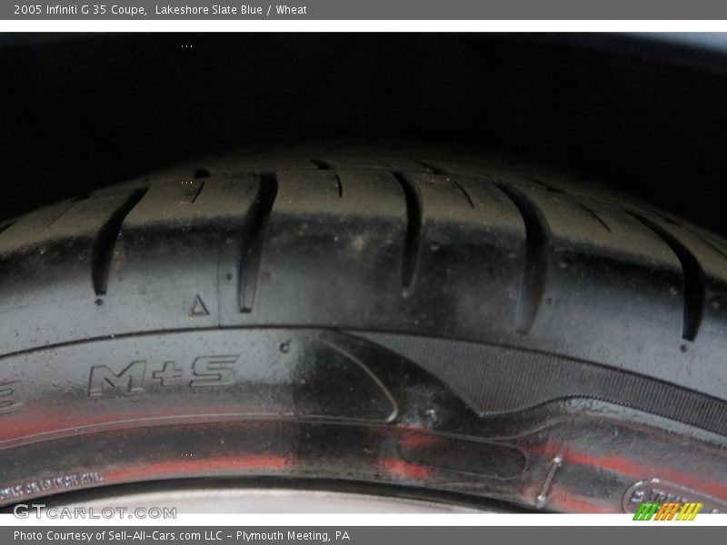 Lakeshore Slate Blue / Wheat 2005 Infiniti G 35 Coupe