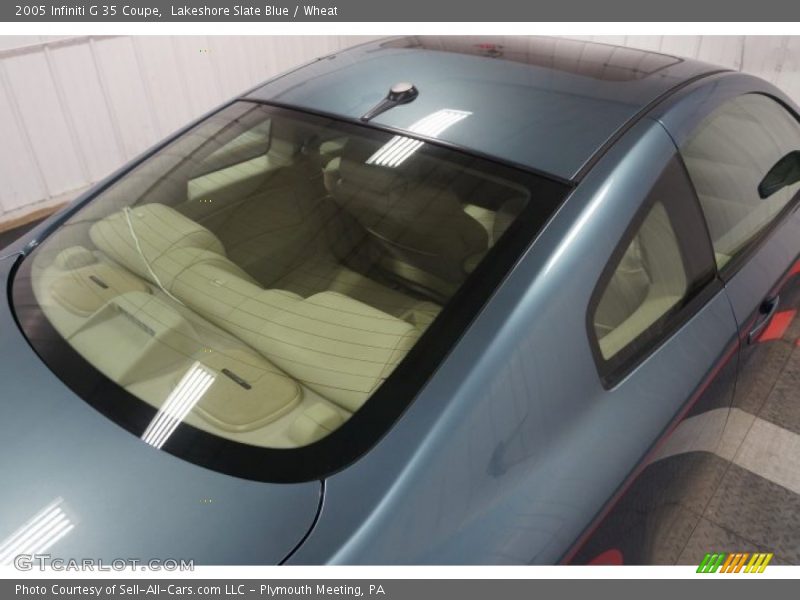 Lakeshore Slate Blue / Wheat 2005 Infiniti G 35 Coupe