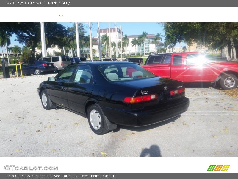 Black / Gray 1998 Toyota Camry CE