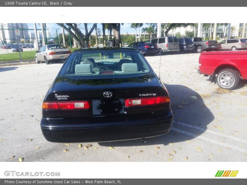 Black / Gray 1998 Toyota Camry CE