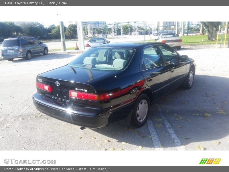 Black / Gray 1998 Toyota Camry CE