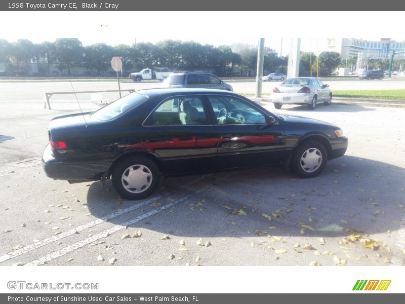Black / Gray 1998 Toyota Camry CE