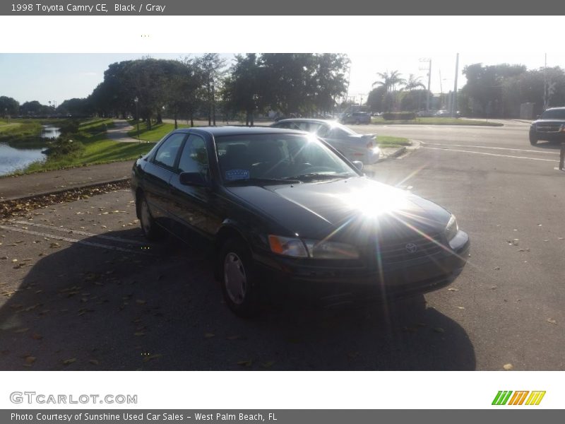 Black / Gray 1998 Toyota Camry CE