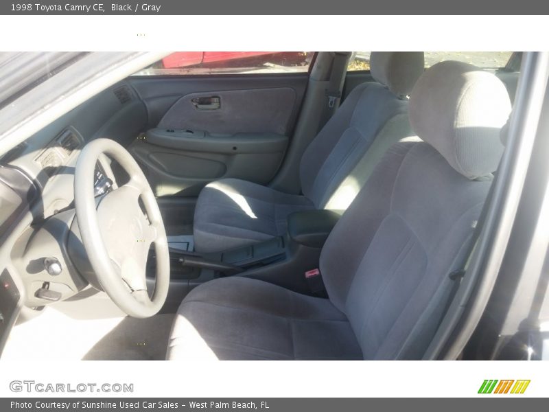 Black / Gray 1998 Toyota Camry CE