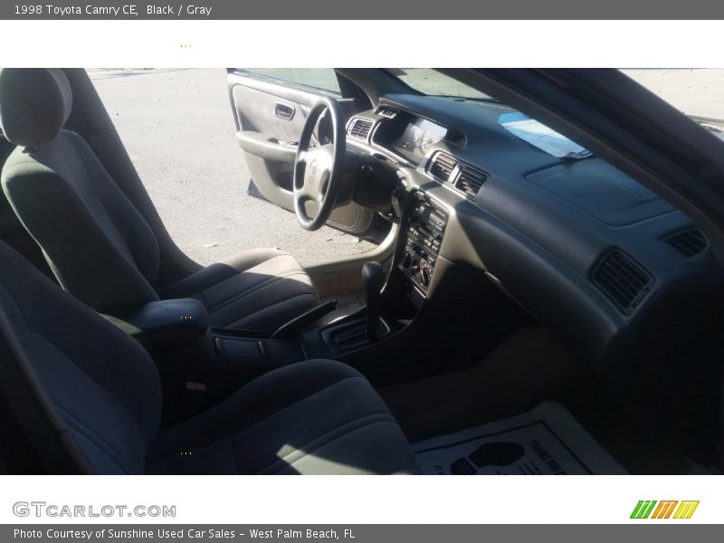Black / Gray 1998 Toyota Camry CE