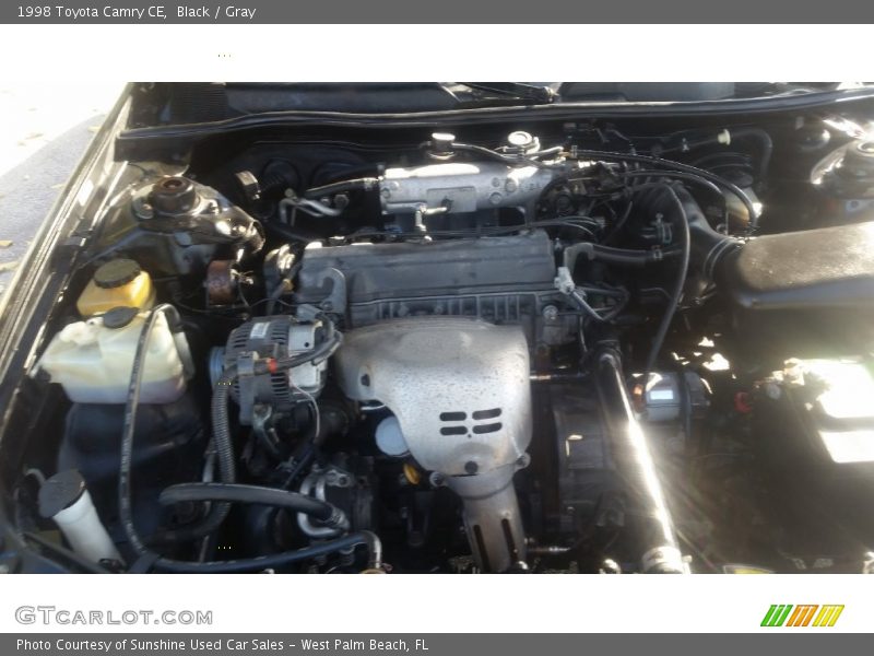 Black / Gray 1998 Toyota Camry CE