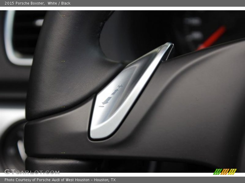 White / Black 2015 Porsche Boxster