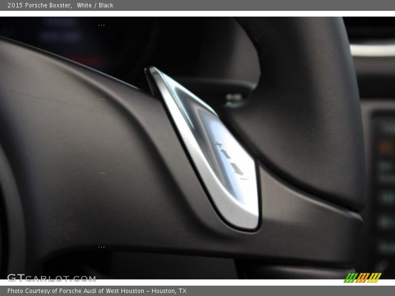 White / Black 2015 Porsche Boxster