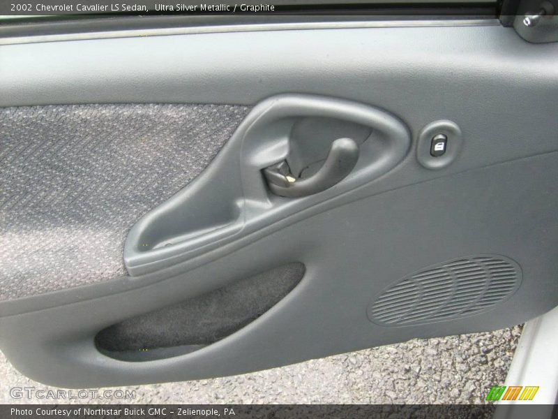 Ultra Silver Metallic / Graphite 2002 Chevrolet Cavalier LS Sedan