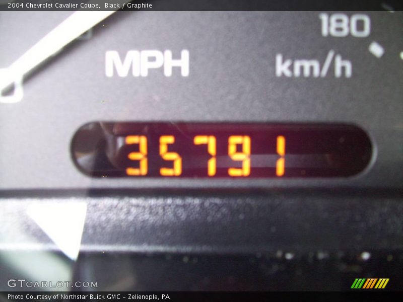 Black / Graphite 2004 Chevrolet Cavalier Coupe