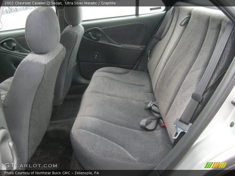 Ultra Silver Metallic / Graphite 2002 Chevrolet Cavalier LS Sedan