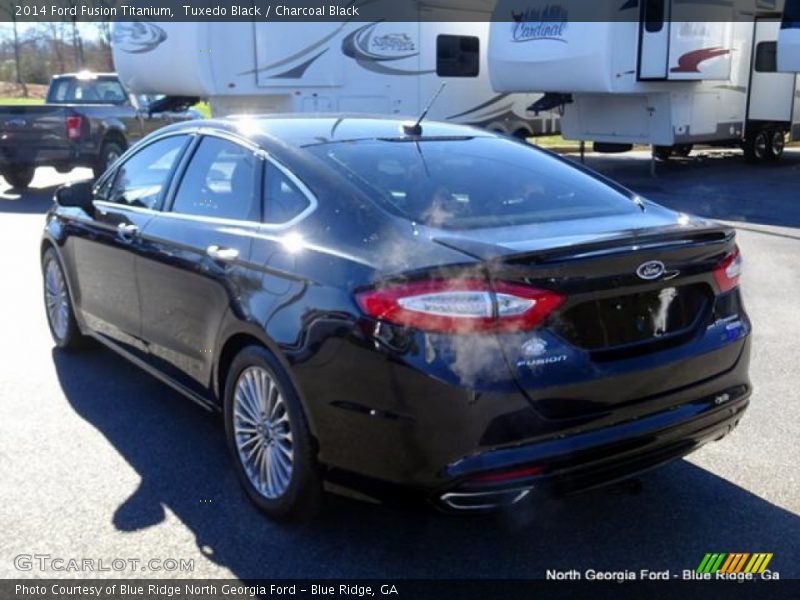Tuxedo Black / Charcoal Black 2014 Ford Fusion Titanium