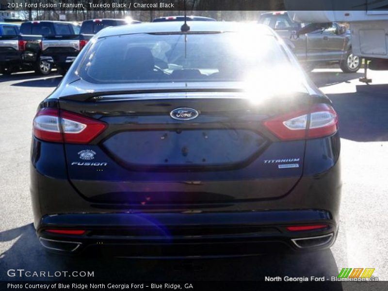 Tuxedo Black / Charcoal Black 2014 Ford Fusion Titanium