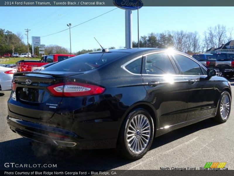 Tuxedo Black / Charcoal Black 2014 Ford Fusion Titanium