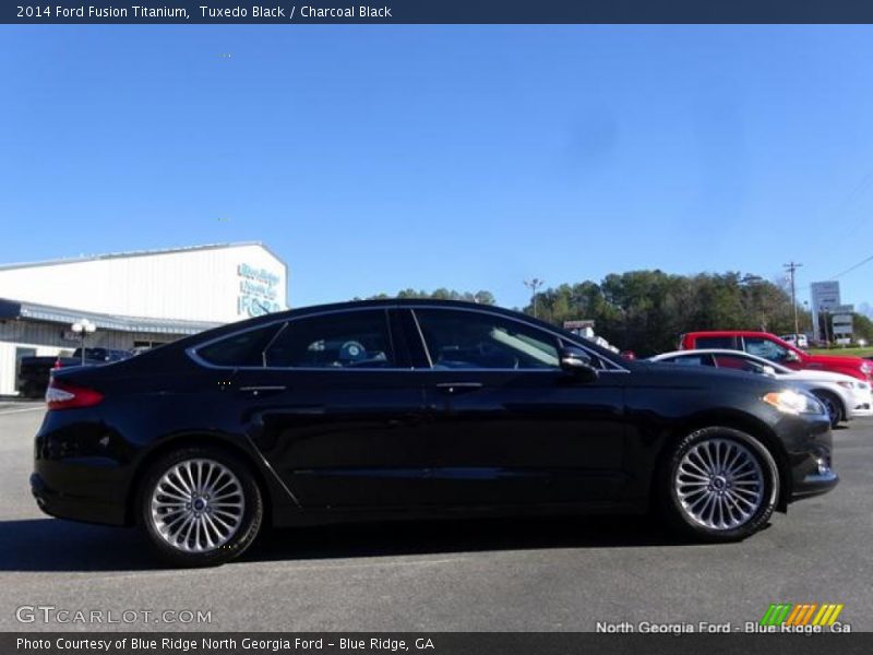 Tuxedo Black / Charcoal Black 2014 Ford Fusion Titanium