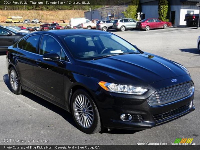 Tuxedo Black / Charcoal Black 2014 Ford Fusion Titanium