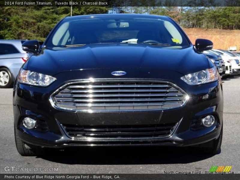 Tuxedo Black / Charcoal Black 2014 Ford Fusion Titanium