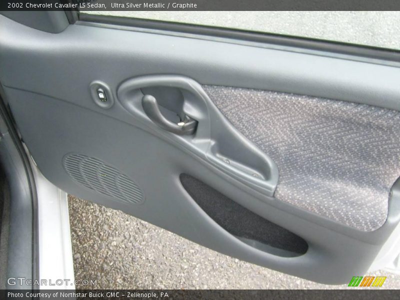 Ultra Silver Metallic / Graphite 2002 Chevrolet Cavalier LS Sedan