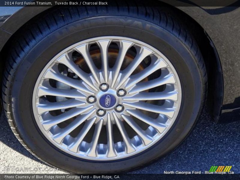 Tuxedo Black / Charcoal Black 2014 Ford Fusion Titanium
