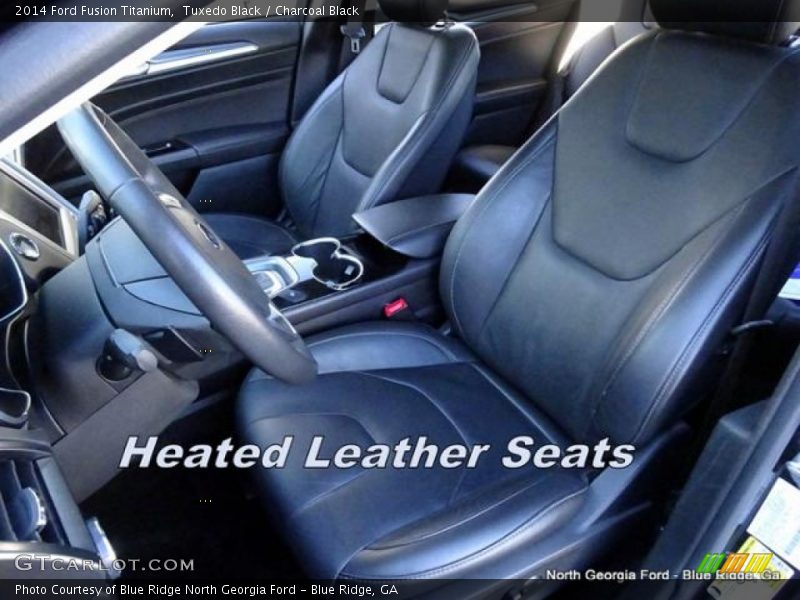 Tuxedo Black / Charcoal Black 2014 Ford Fusion Titanium