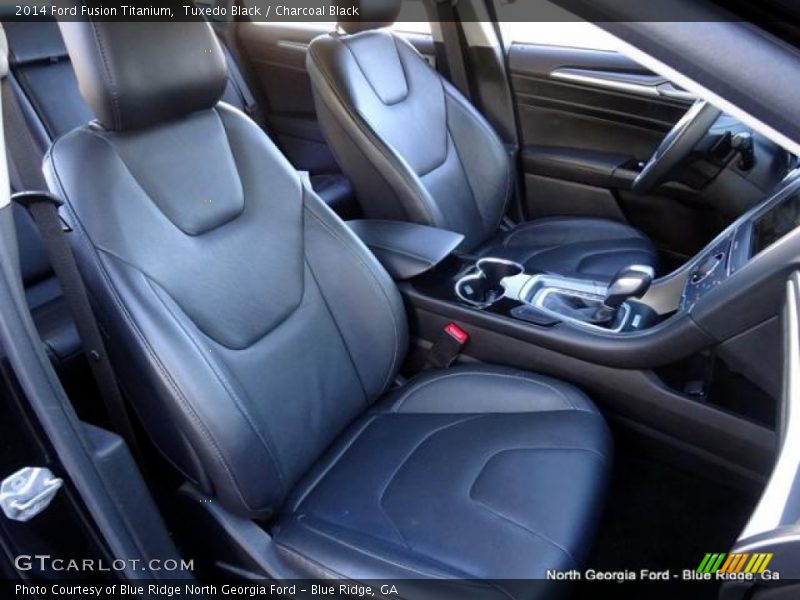 Tuxedo Black / Charcoal Black 2014 Ford Fusion Titanium