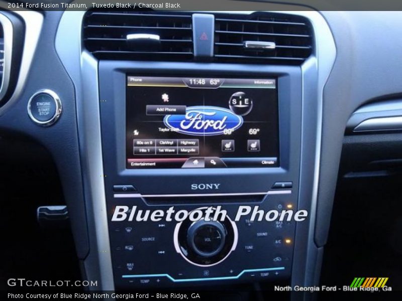 Tuxedo Black / Charcoal Black 2014 Ford Fusion Titanium
