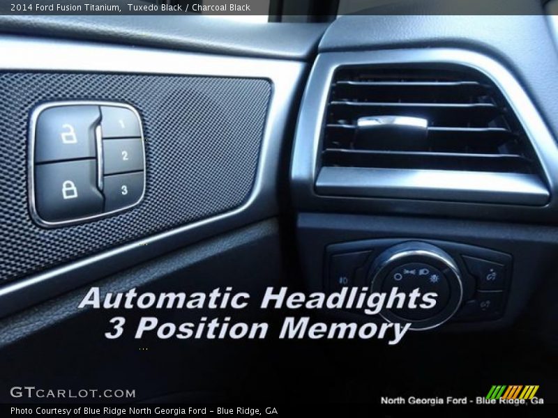Tuxedo Black / Charcoal Black 2014 Ford Fusion Titanium