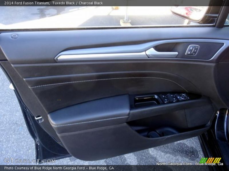 Tuxedo Black / Charcoal Black 2014 Ford Fusion Titanium
