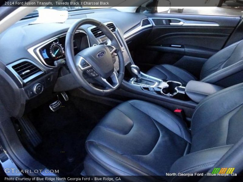 Tuxedo Black / Charcoal Black 2014 Ford Fusion Titanium