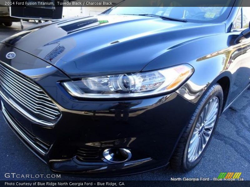 Tuxedo Black / Charcoal Black 2014 Ford Fusion Titanium