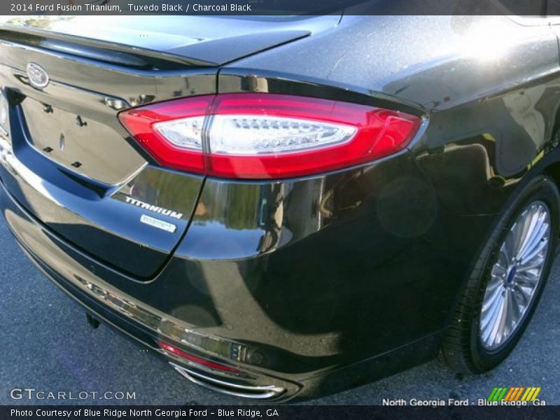 Tuxedo Black / Charcoal Black 2014 Ford Fusion Titanium