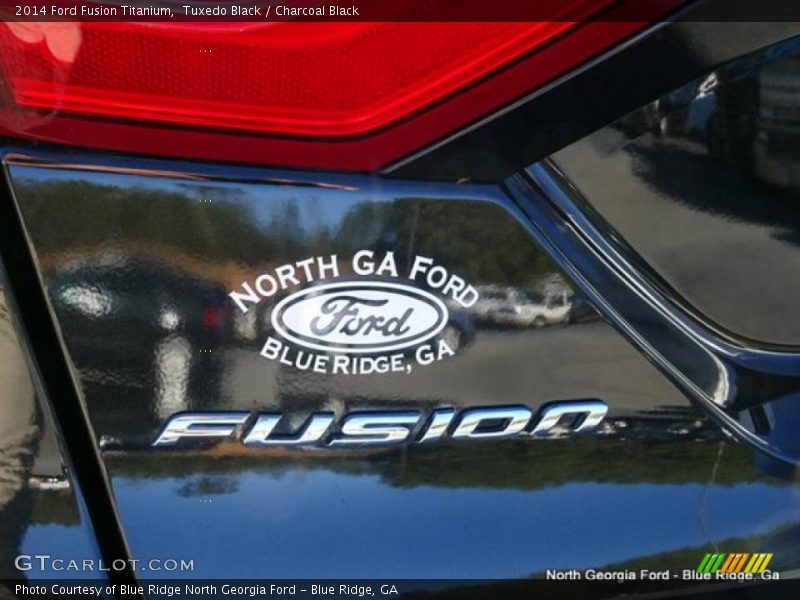 Tuxedo Black / Charcoal Black 2014 Ford Fusion Titanium