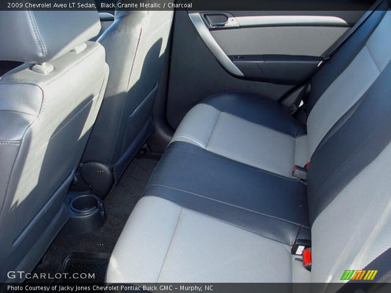 Black Granite Metallic / Charcoal 2009 Chevrolet Aveo LT Sedan
