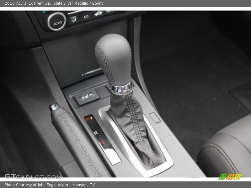Slate Silver Metallic / Ebony 2016 Acura ILX Premium