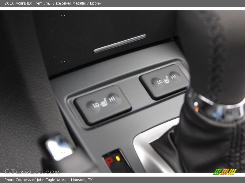 Slate Silver Metallic / Ebony 2016 Acura ILX Premium